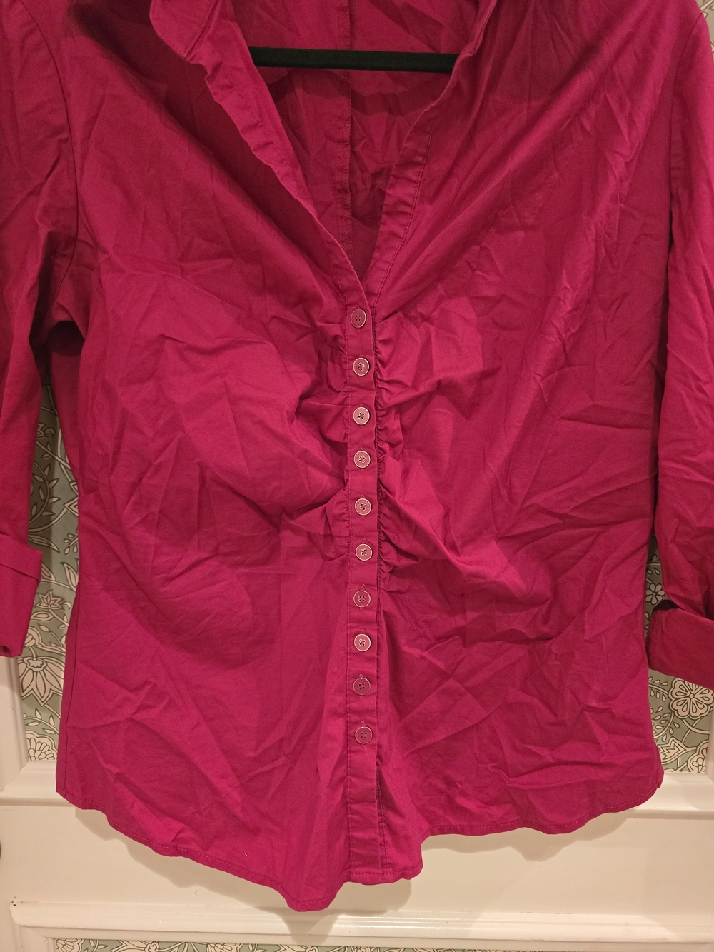 New York & Company Button-up Blouse - Picture 3 of 8